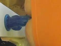 נהר לונדון לוהט בלונדינית ממלאת סרטי ס חינם את התחת שלה בהצטיינות